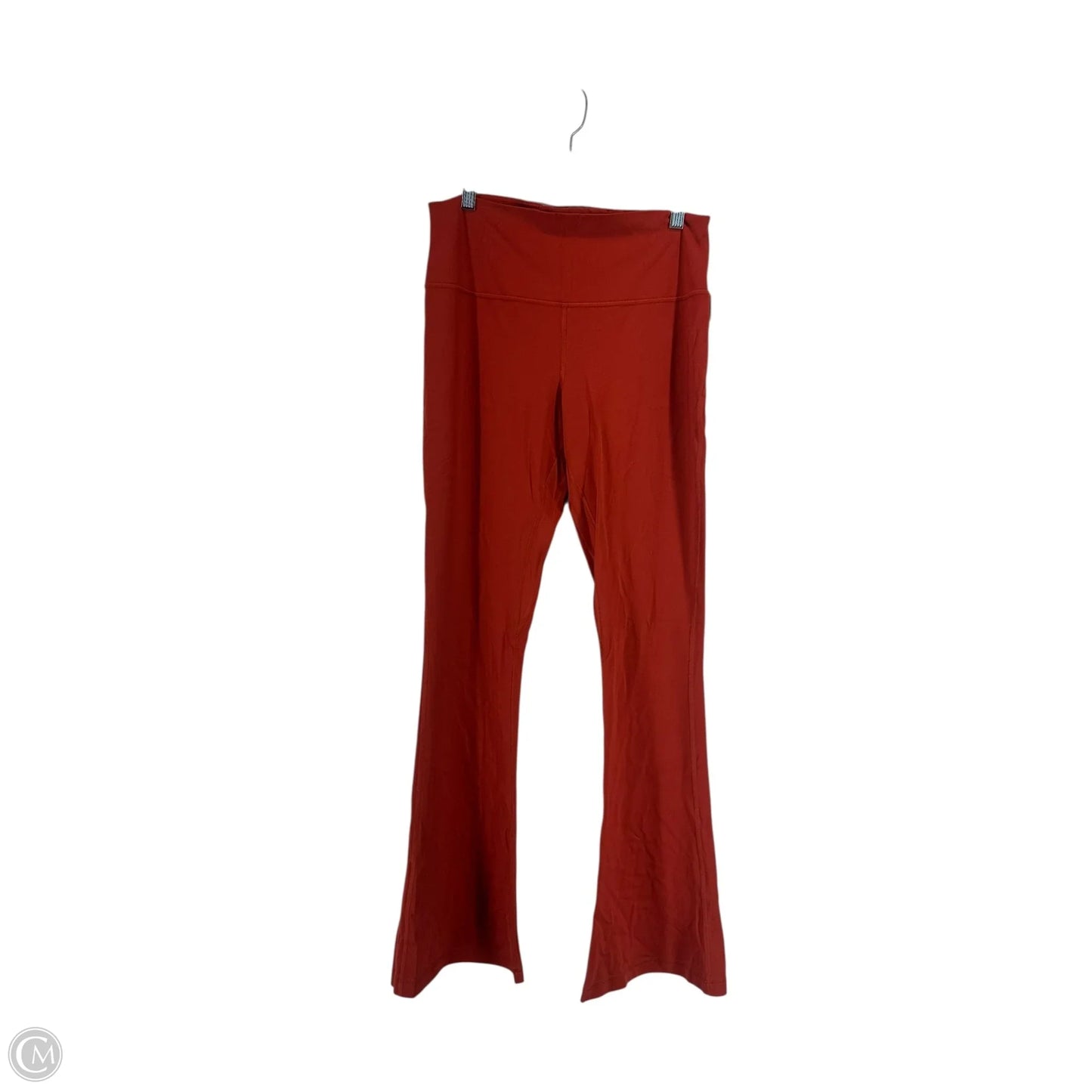 Athletic Leggings By Lululemon In Orange, Size: 12