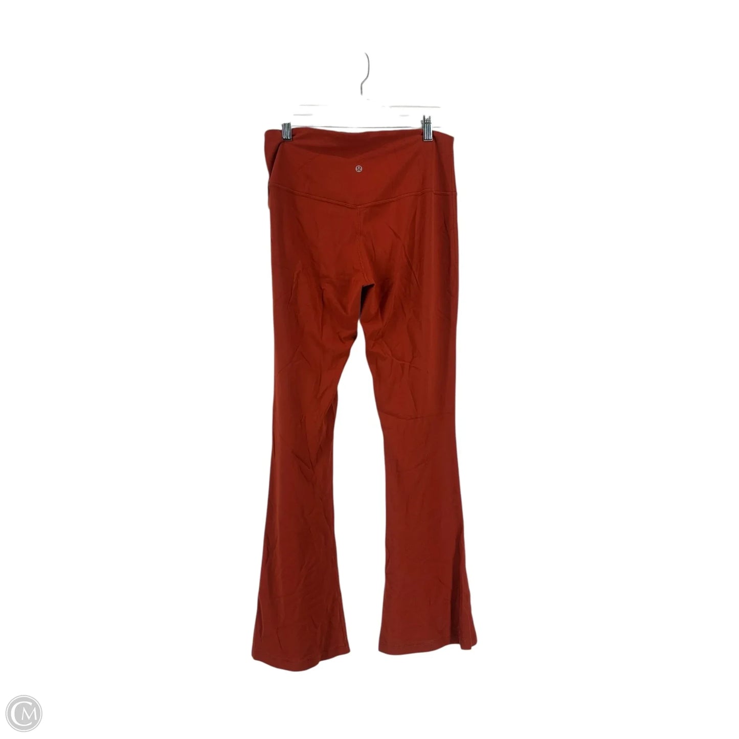 Athletic Leggings By Lululemon In Orange, Size: 12