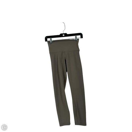Athletic Leggings By Lululemon In Green, Size: S