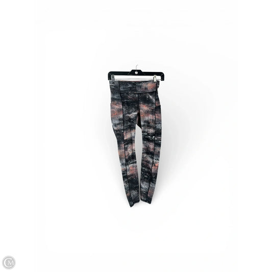 Athletic Leggings By Lululemon In Multi-colored, Size: 4
