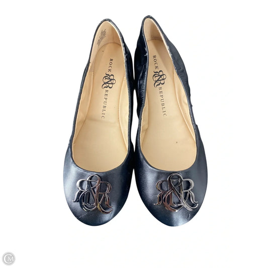 Shoes Flats By Rock And Republic In Black, Size: 8