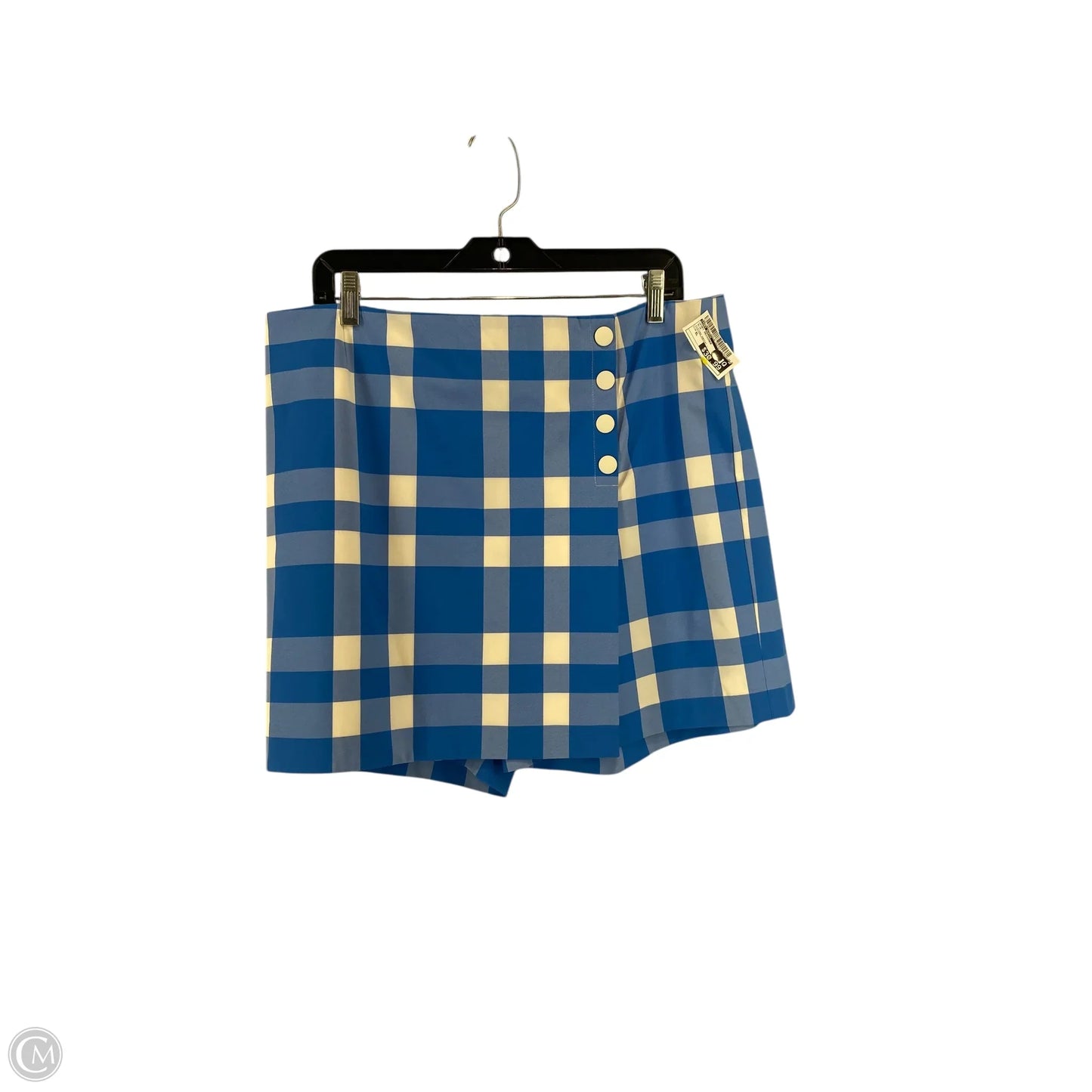Skort Designer By Tory Burch In Blue, Size: Xl