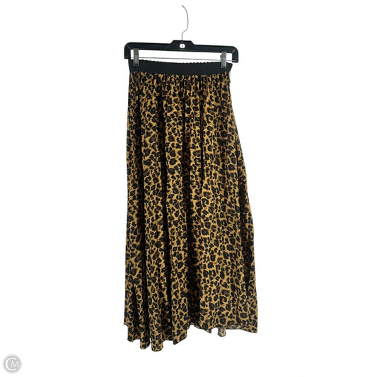 Skirt Maxi By Clothes Mentor In Animal Print, Size: S