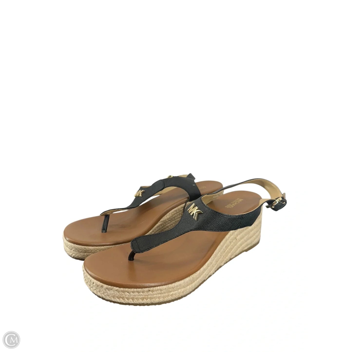 Shoes Designer By Michael Kors In Black & Brown, Size: 9.5