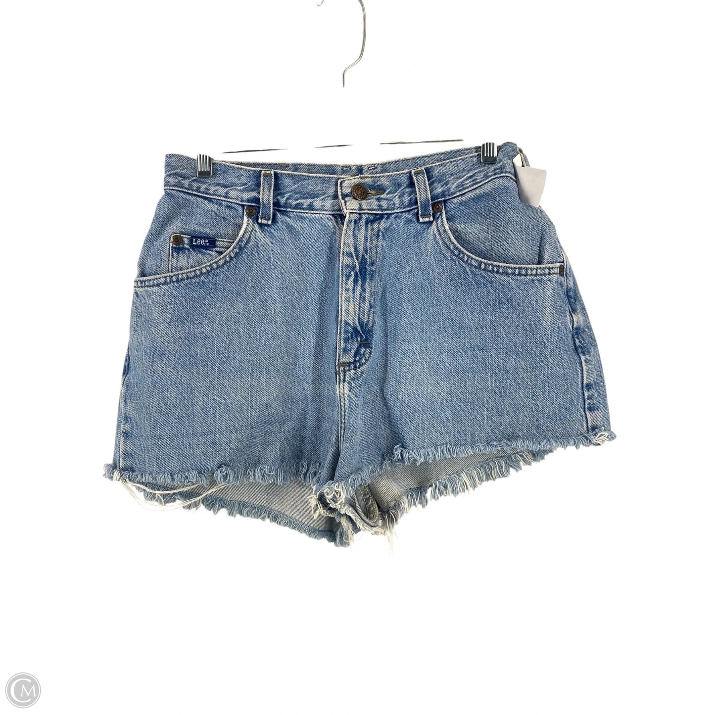 Shorts By Lee In Blue Denim, Size: 28