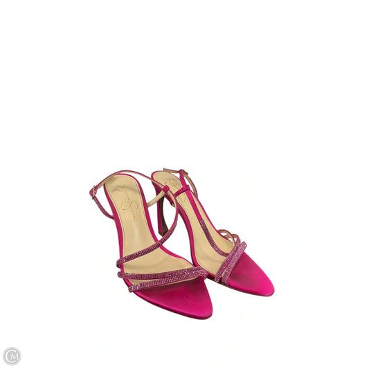 Shoes Heels Stiletto By Jessica Simpson In Pink, Size: 8.5