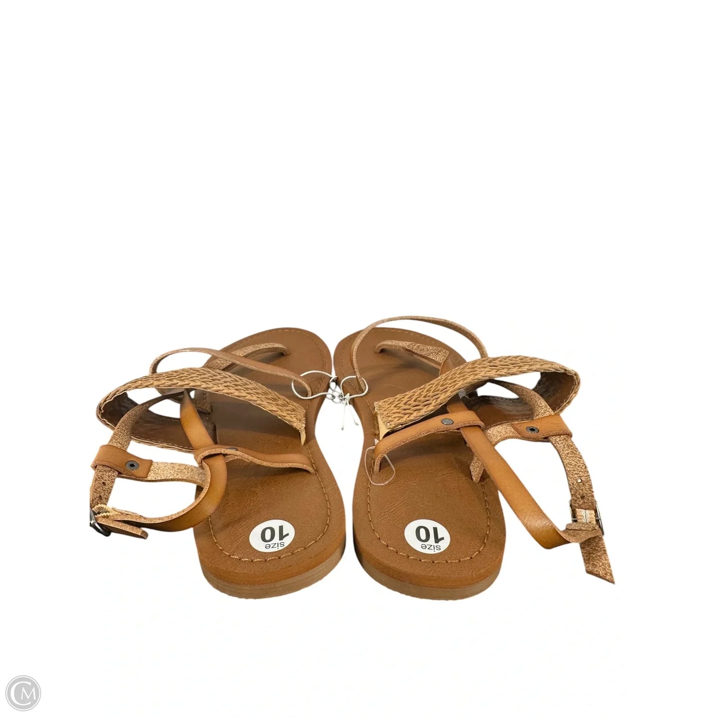 Sandals Flip Flops By Universal Thread In Beige, Size: 10