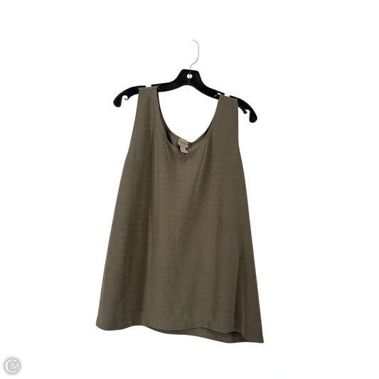 Top Sleeveless By Chicos In Brown, Size: 30
