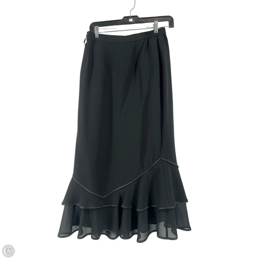 Skirt Midi By Clothes Mentor In Black, Size: 10