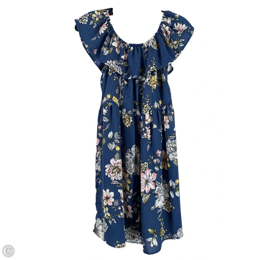 Dress Casual Short By Xhilaration In Blue, Size: M