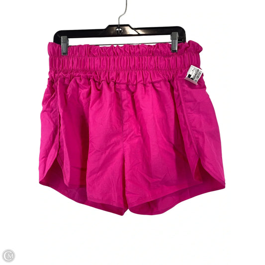 Athletic Shorts By Zenana Outfitters In Pink, Size: Xl