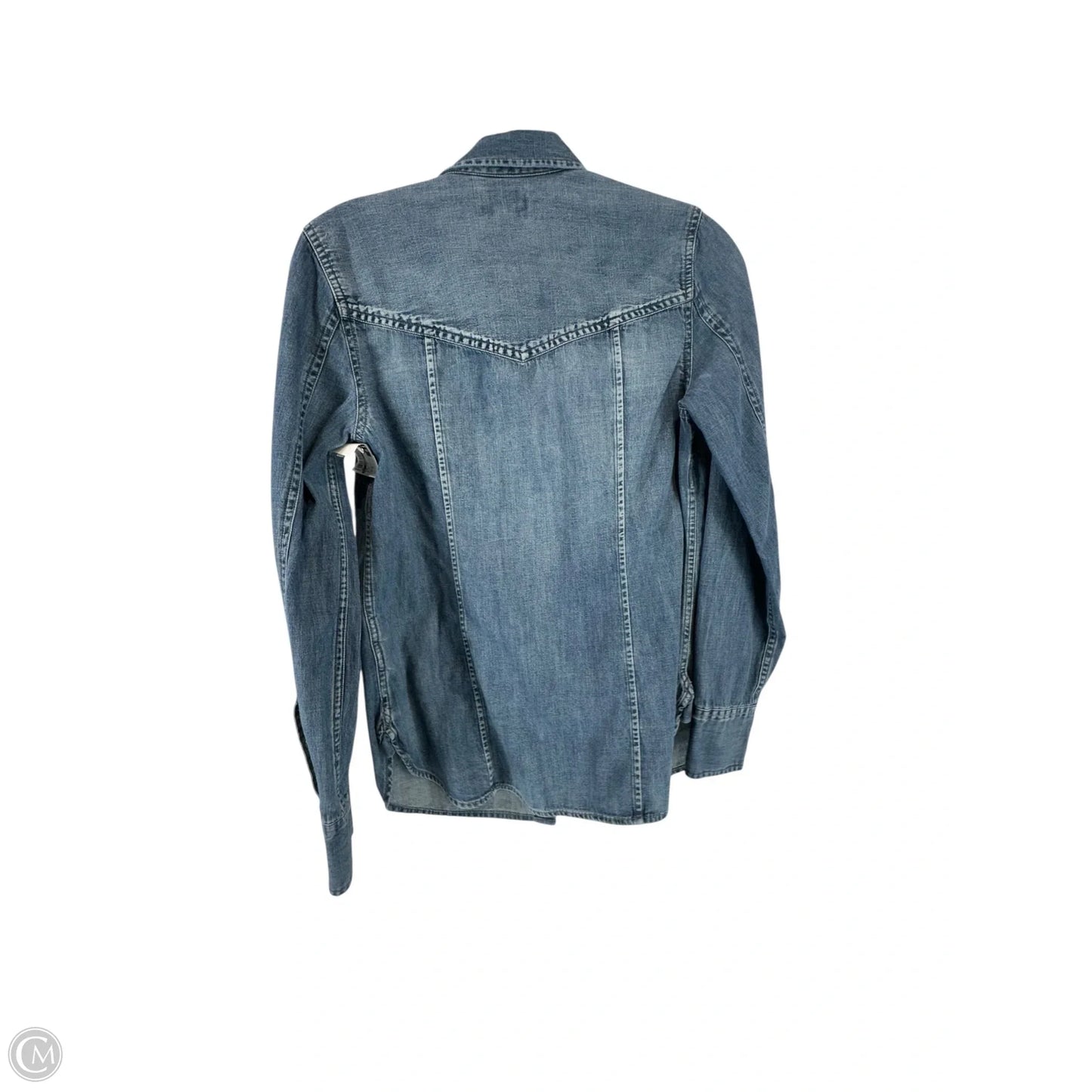 Top Long Sleeve By J. Crew In Blue, Size: 2