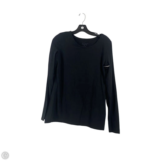 Top Long Sleeve Basic By Limited In Black, Size: M