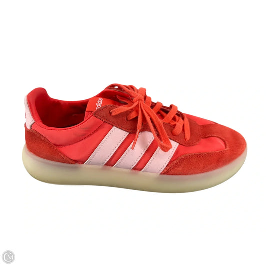 Shoes Sneakers By Adidas In Red, Size: 7.5