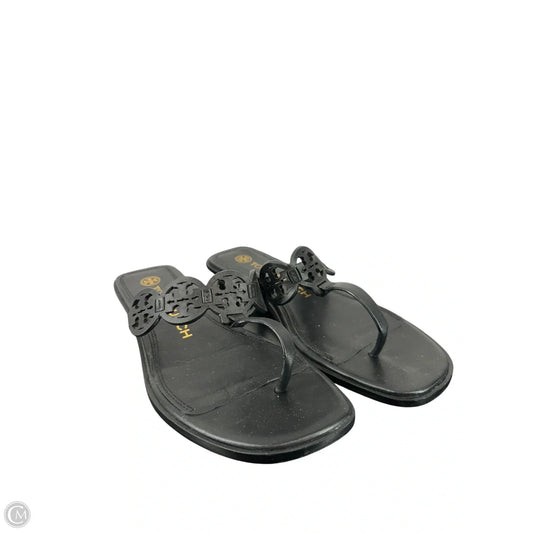 Sandals Designer By Tory Burch In Black, Size: 7.5