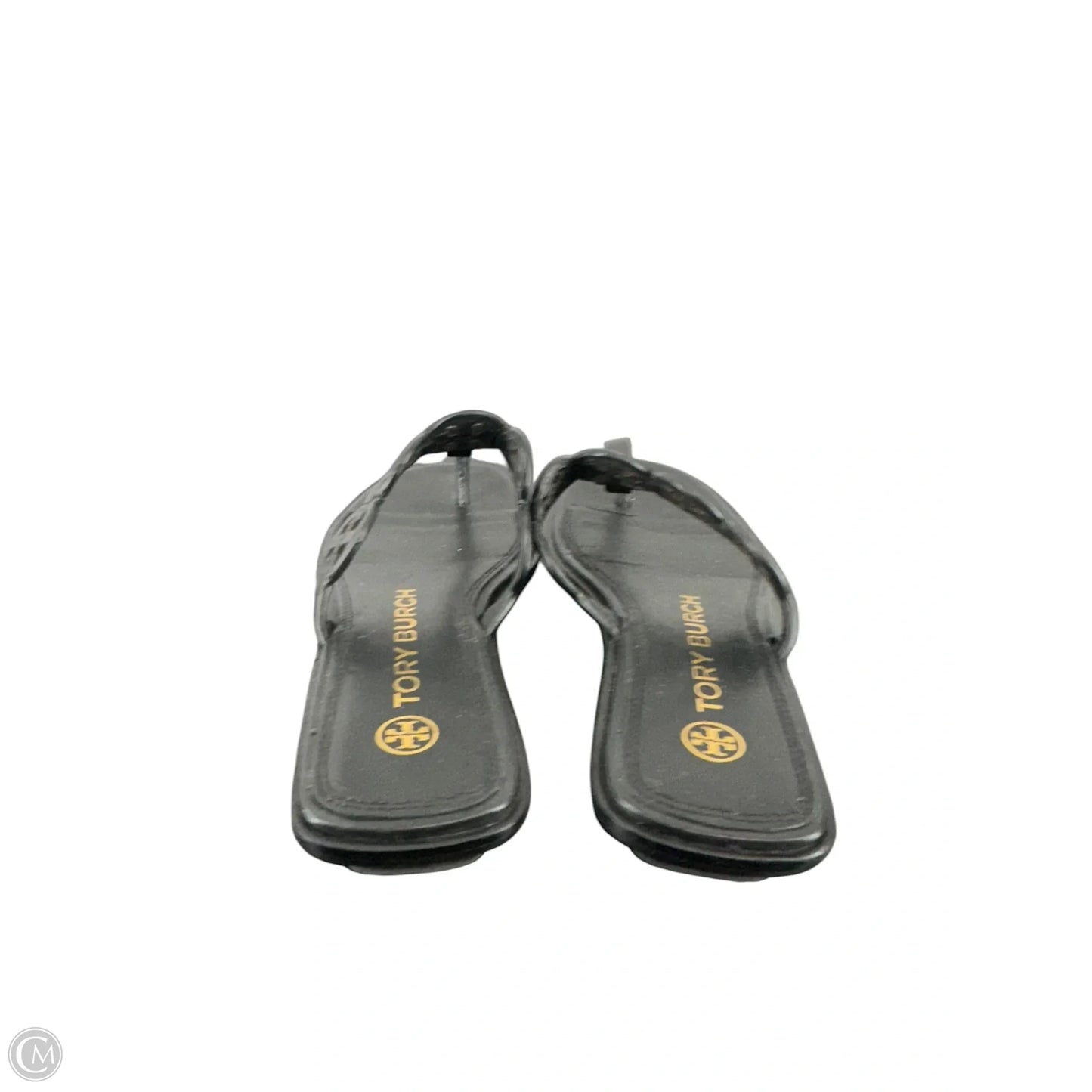 Sandals Designer By Tory Burch In Black, Size: 7.5