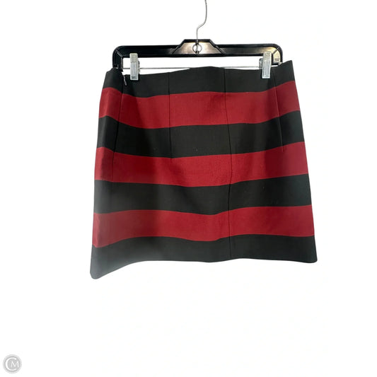 Skirt Midi By Zara Women In Striped Pattern, Size: L