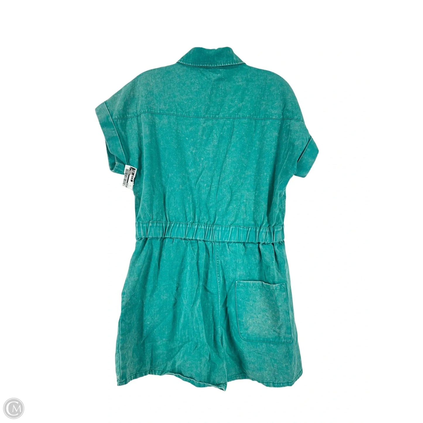 Romper By Entro In Teal, Size: M