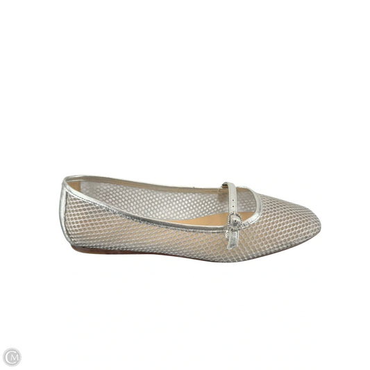 Sandals Flats By Talbots In Silver, Size: 7.5