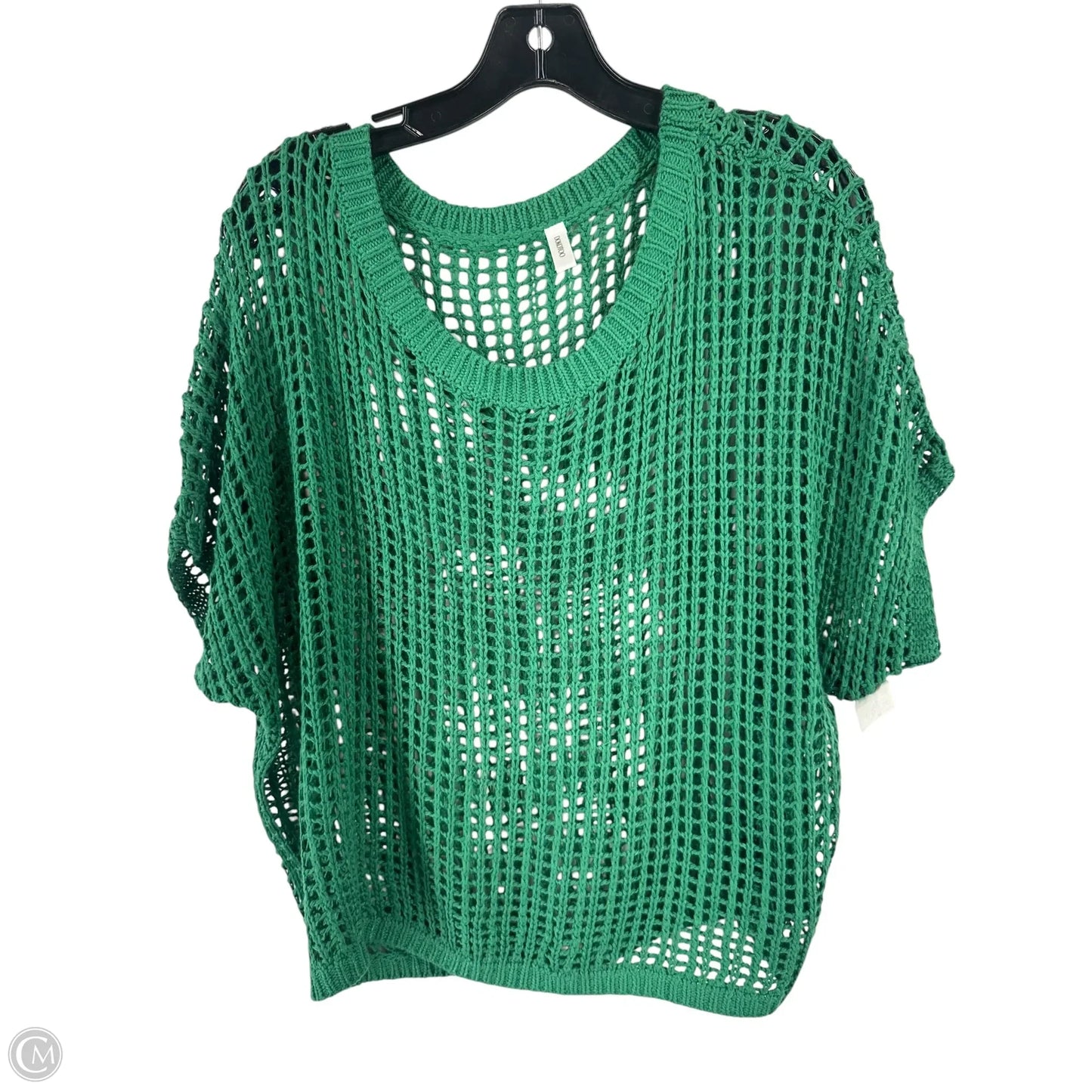 Top Short Sleeve By Dokotoo In Green, Size: M