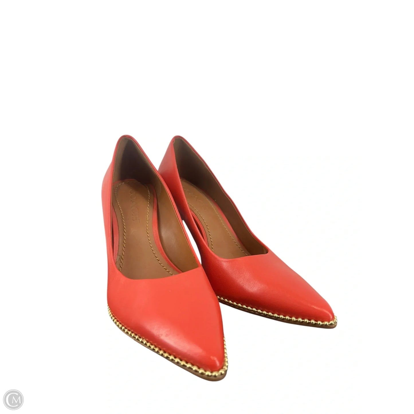 Shoes Designer By Coach In Red, Size: 7