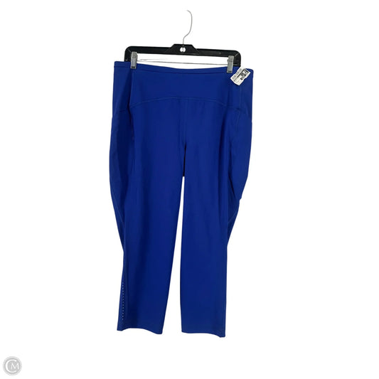 Athletic Leggings By Lululemon In Blue, Size: 14