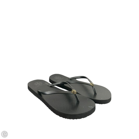 Sandals Designer By Tory Burch In Black, Size: 7.5