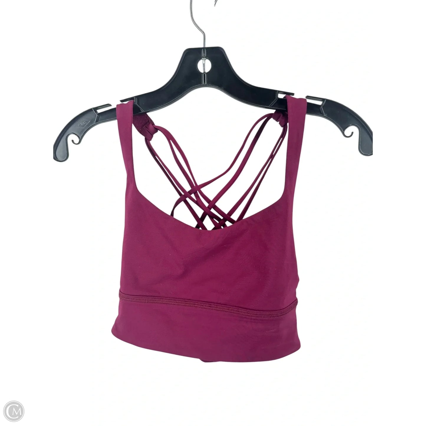 Athletic Bra By Lululemon In Purple, Size: M