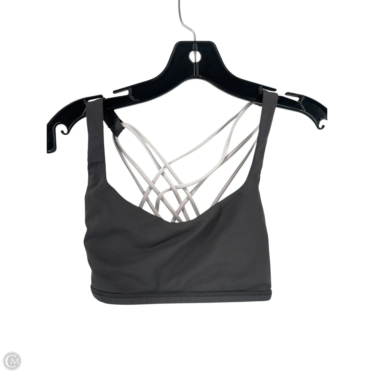 Athletic Bra By Lululemon In Grey, Size: 8