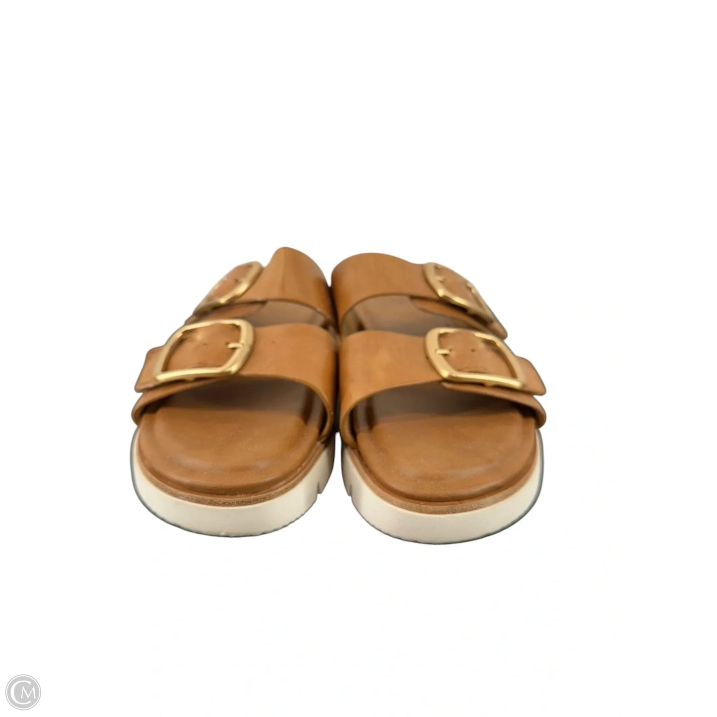 Sandals Flats By Sofft In Brown, Size: 7.5
