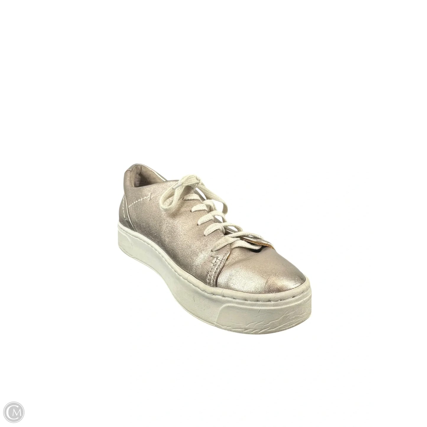Shoes Sneakers By Clothes Mentor In Bronze, Size: 10