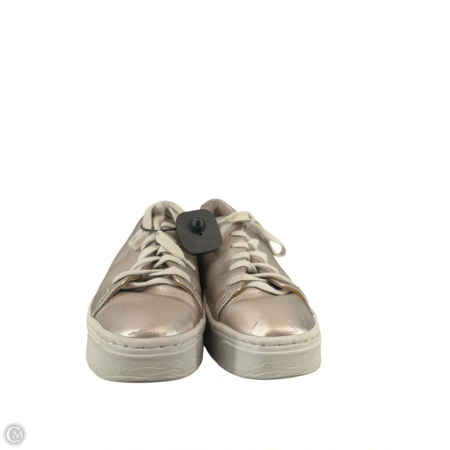 Shoes Sneakers By Clothes Mentor In Bronze, Size: 10