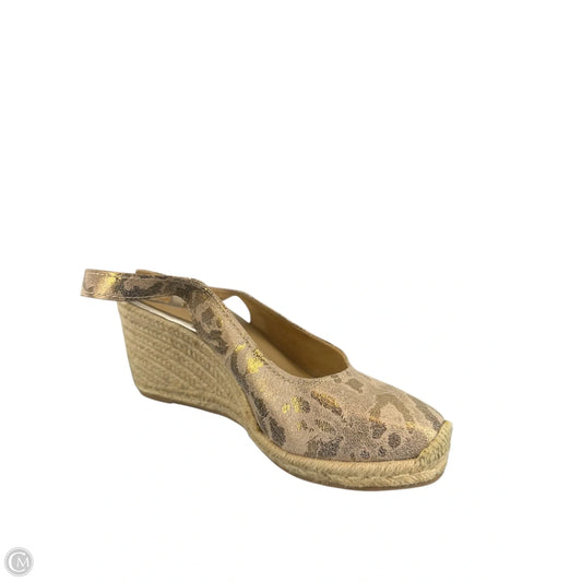Shoes Heels Wedge By Naturalizer In Leopard Print, Size: 10