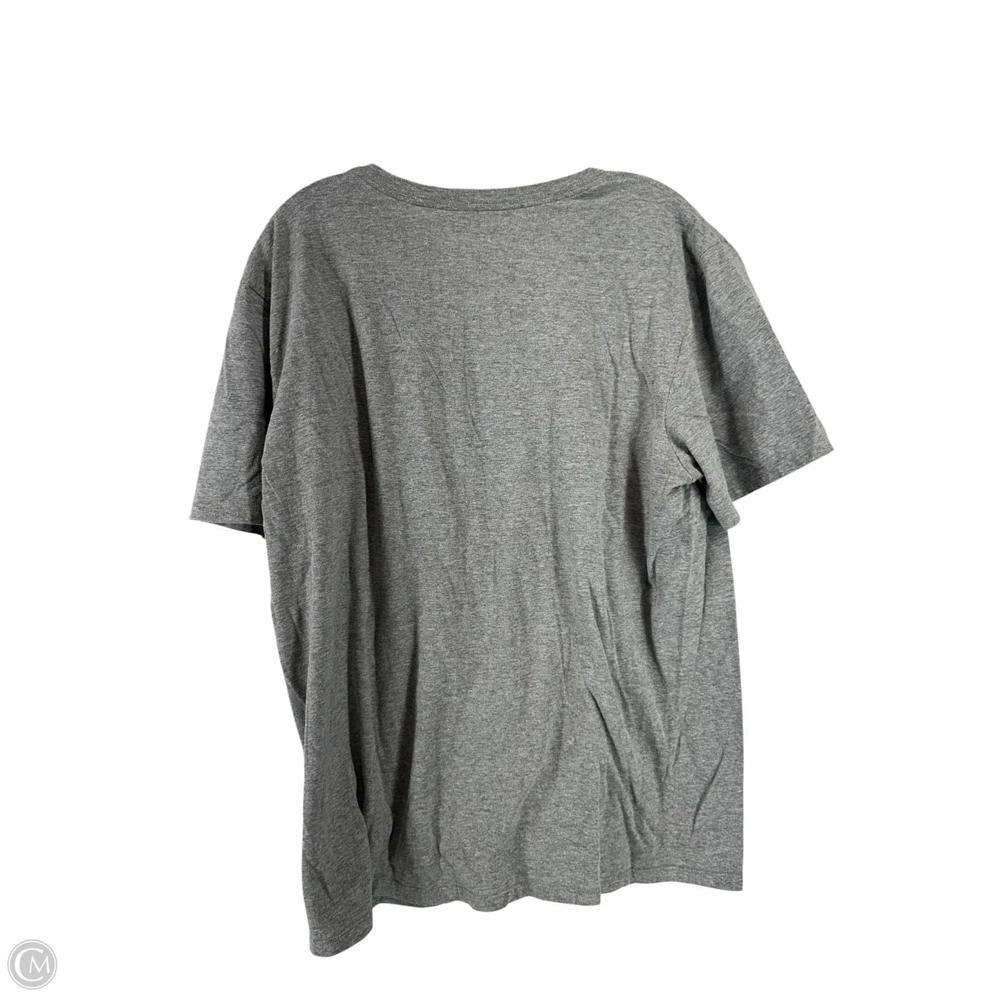Top Short Sleeve By Nike In Grey, Size: Xl