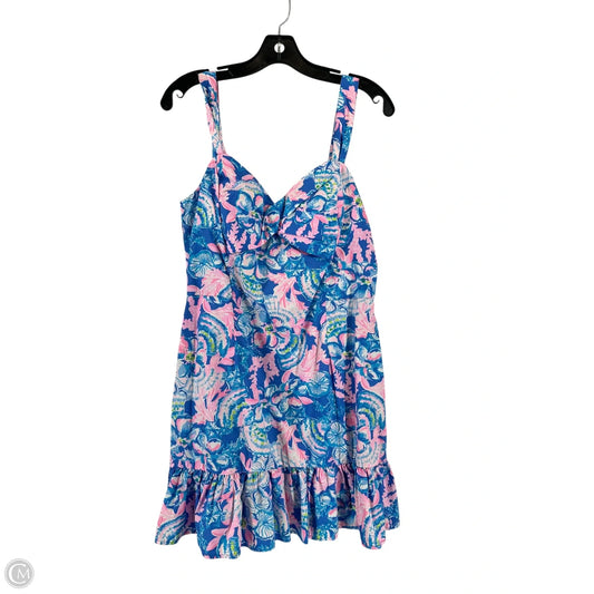 Dress Designer By Lilly Pulitzer In Multi-colored, Size: 12