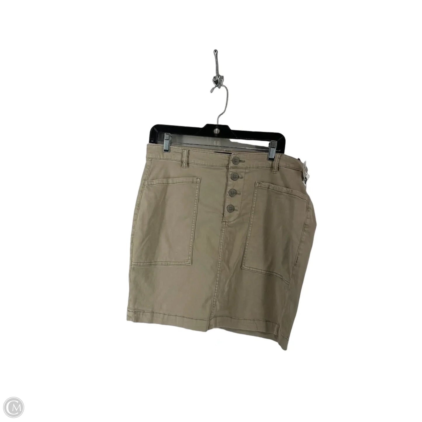 Skirt Mini & Short By Liverpool In Tan, Size: 12