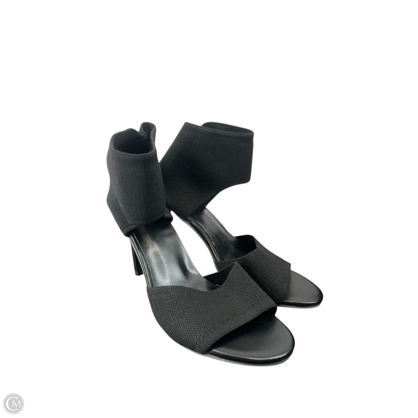 Sandals Heels Stiletto By Amazon Essentials In Black, Size: 8