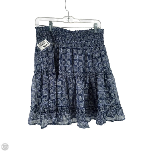 Skirt Mini & Short By Blu Pepper In Navy, Size: L