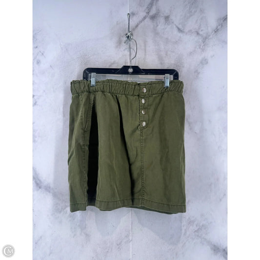 Skirt Mini & Short By Loft In Green, Size: L