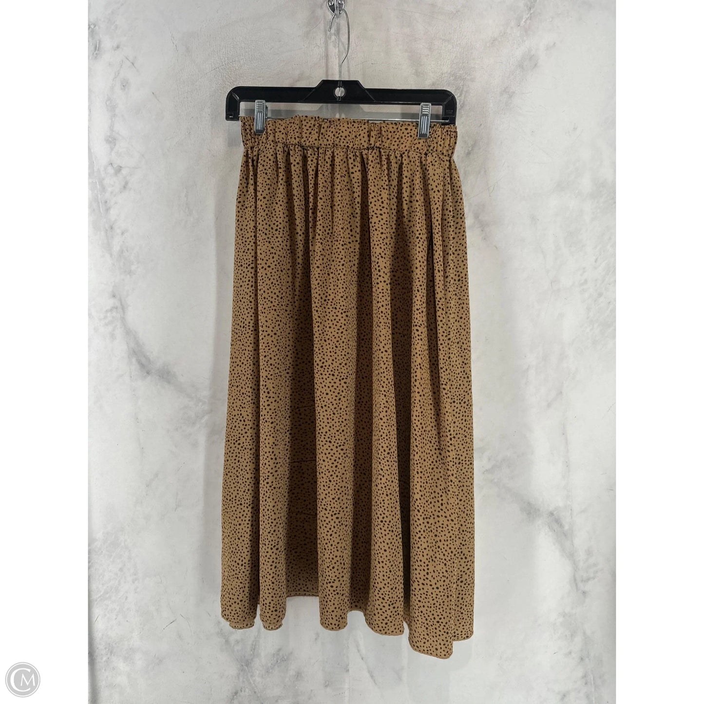 Skirt Midi By Shein In Leopard Print, Size: S
