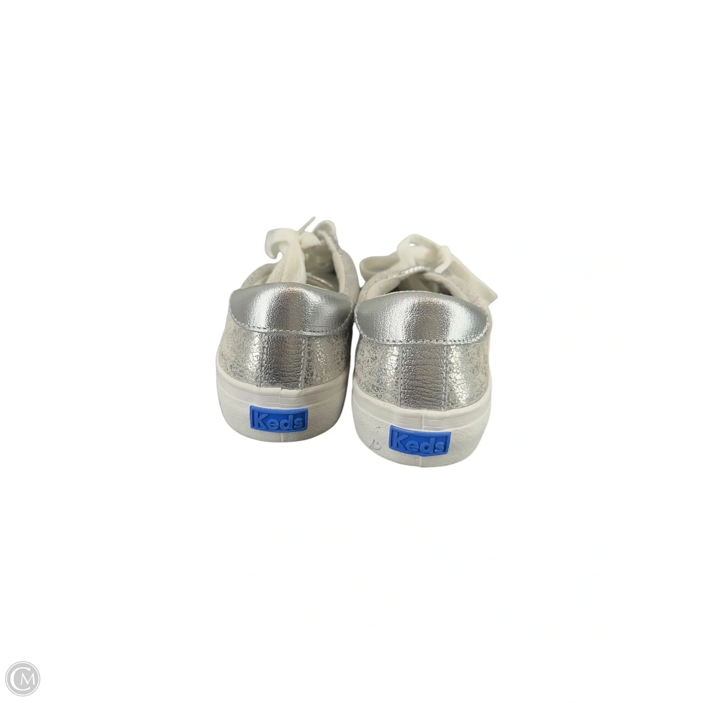 Shoes Sneakers By Keds In Silver, Size: 7