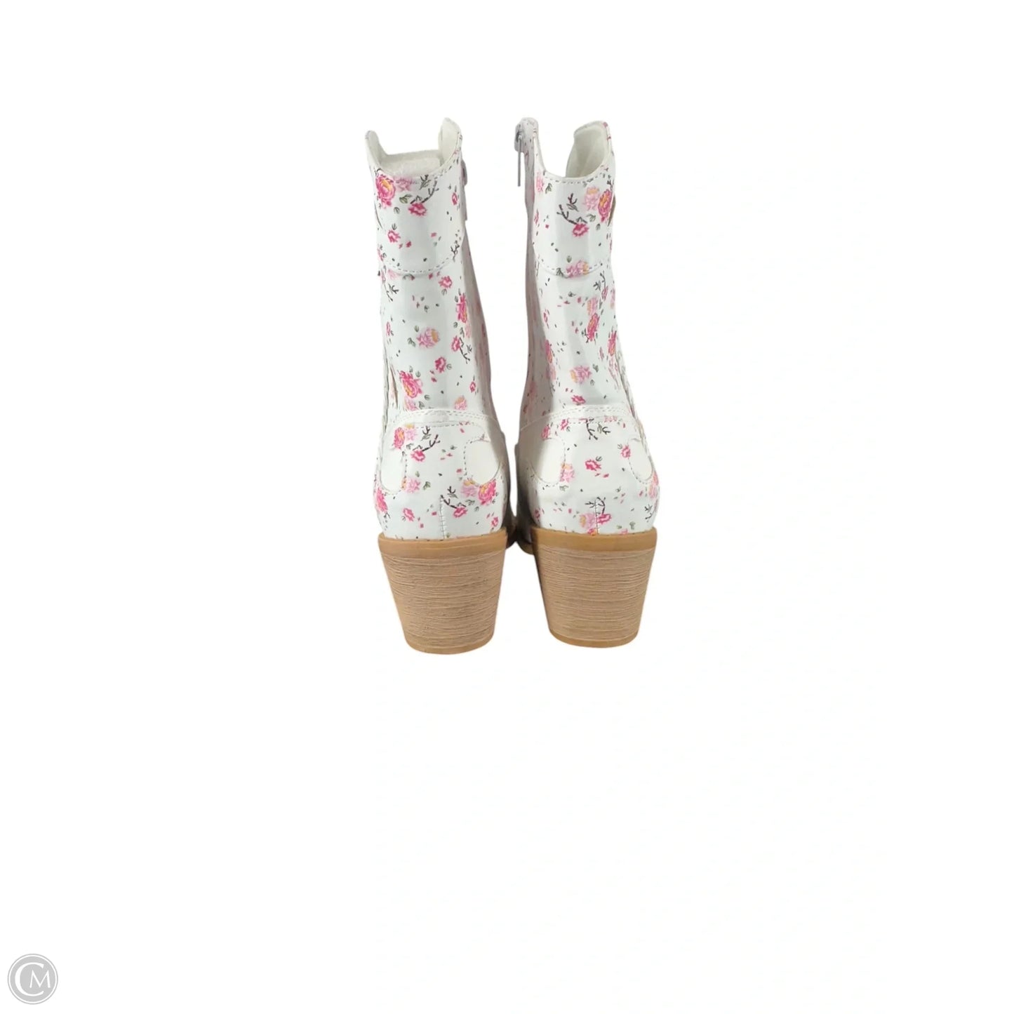 Boots Ankle Heels By Pierre Dumas In White, Size: 8.5