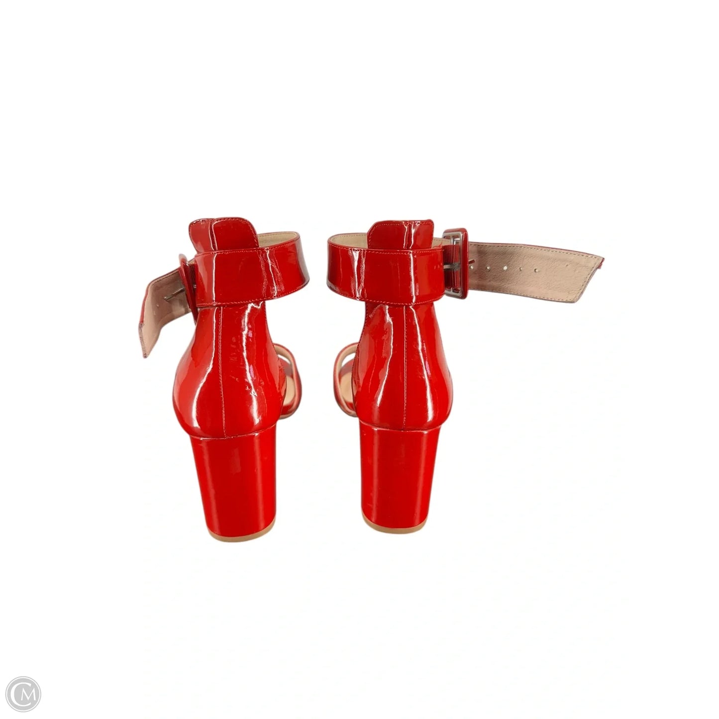 Shoes Heels Block By Chinese Laundry In Red, Size: 9