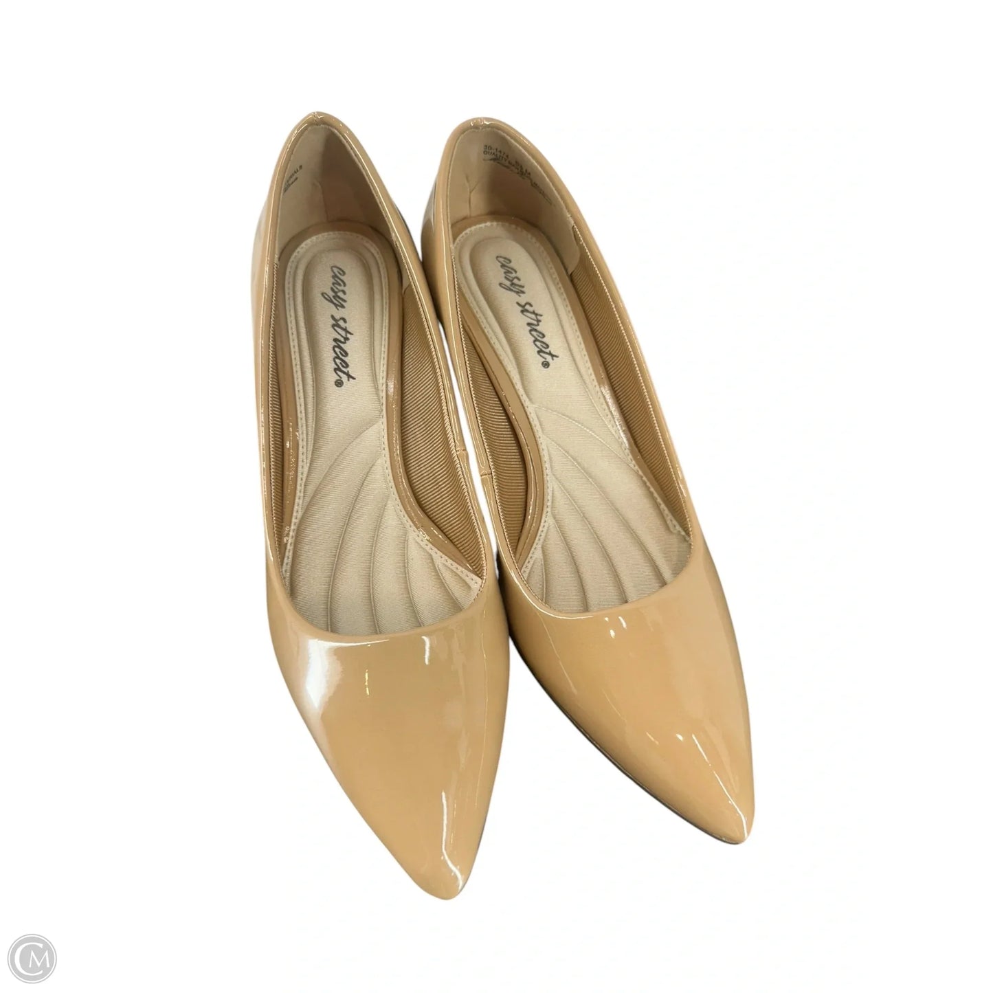 Shoes Heels Kitten By Easy Street In Tan, Size: 9.5