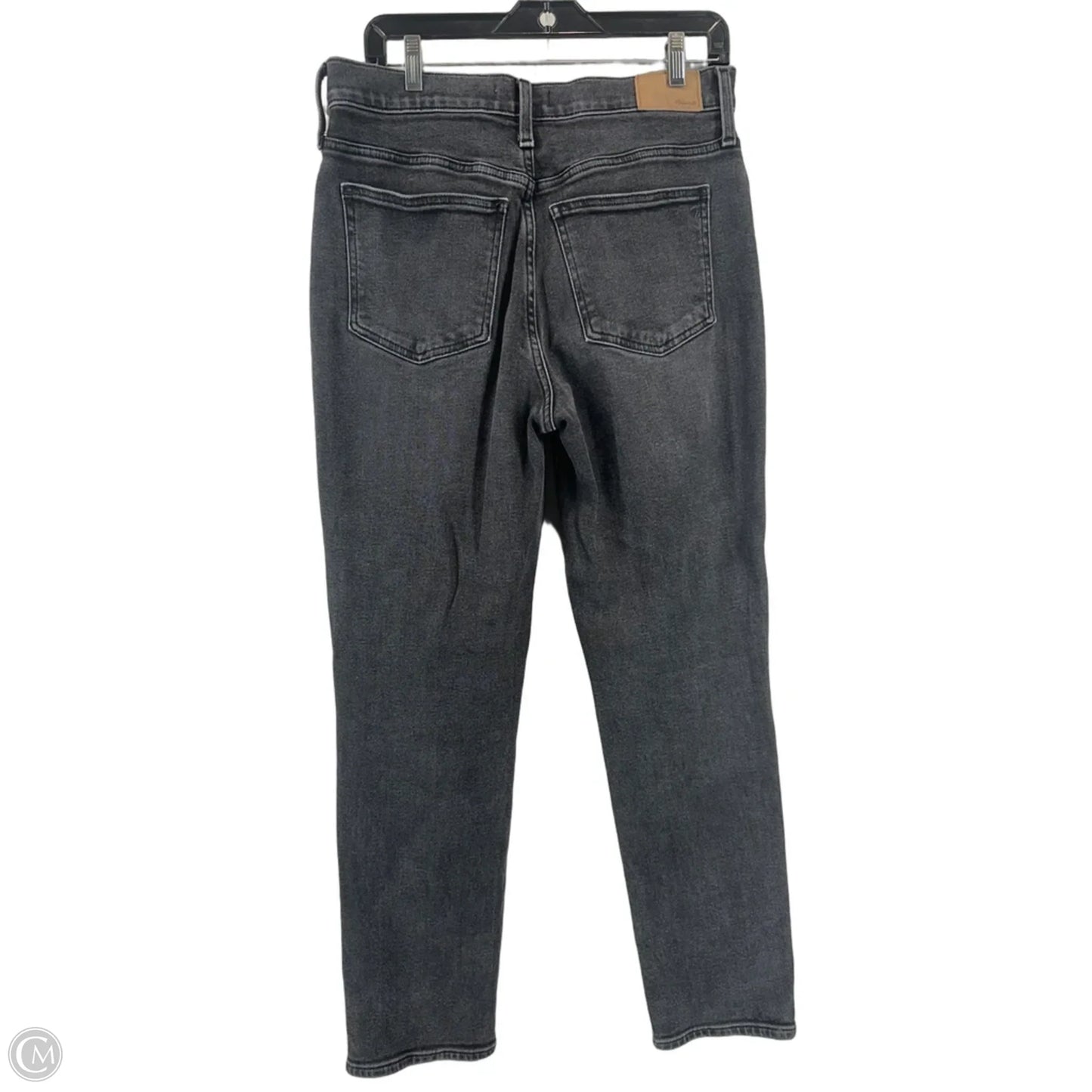 Jeans Straight By Madewell In Black, Size: 2l