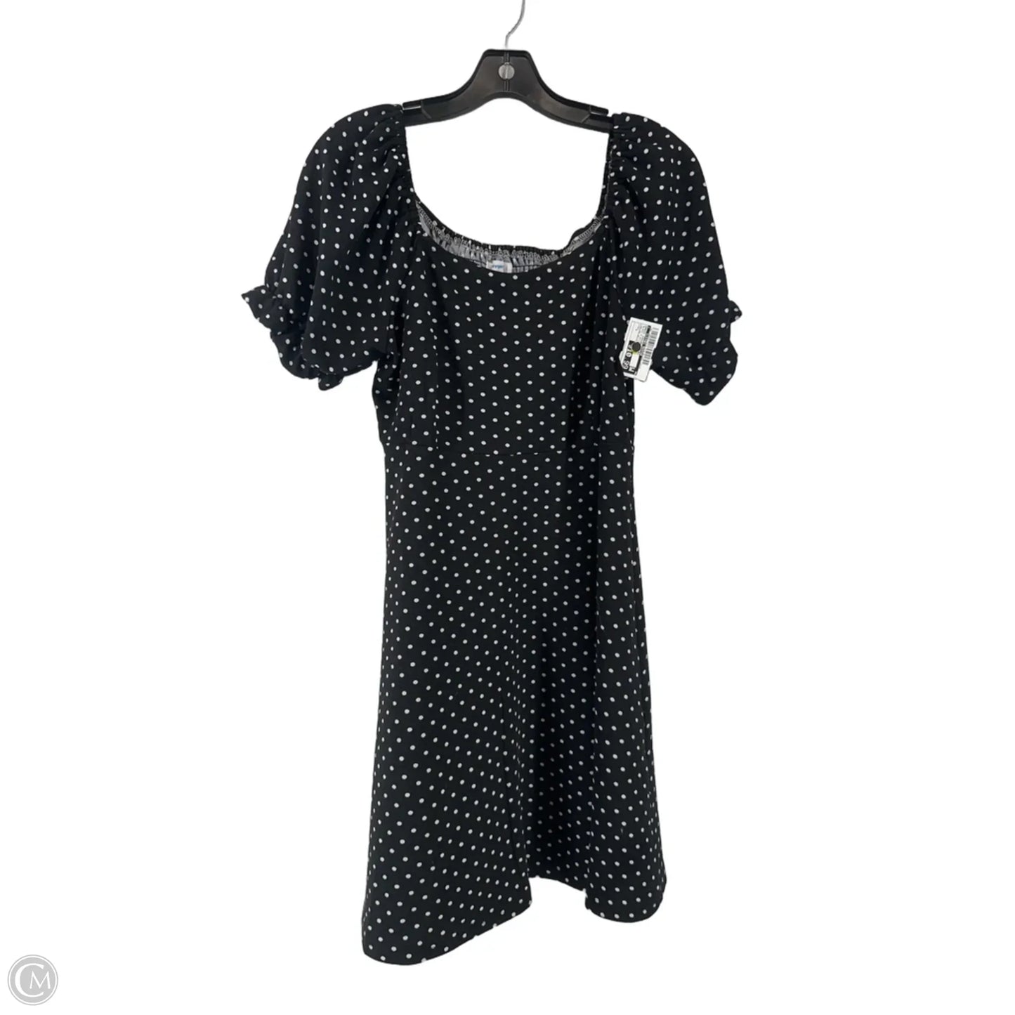Dress Casual Short By Clothes Mentor In Black & White, Size: L