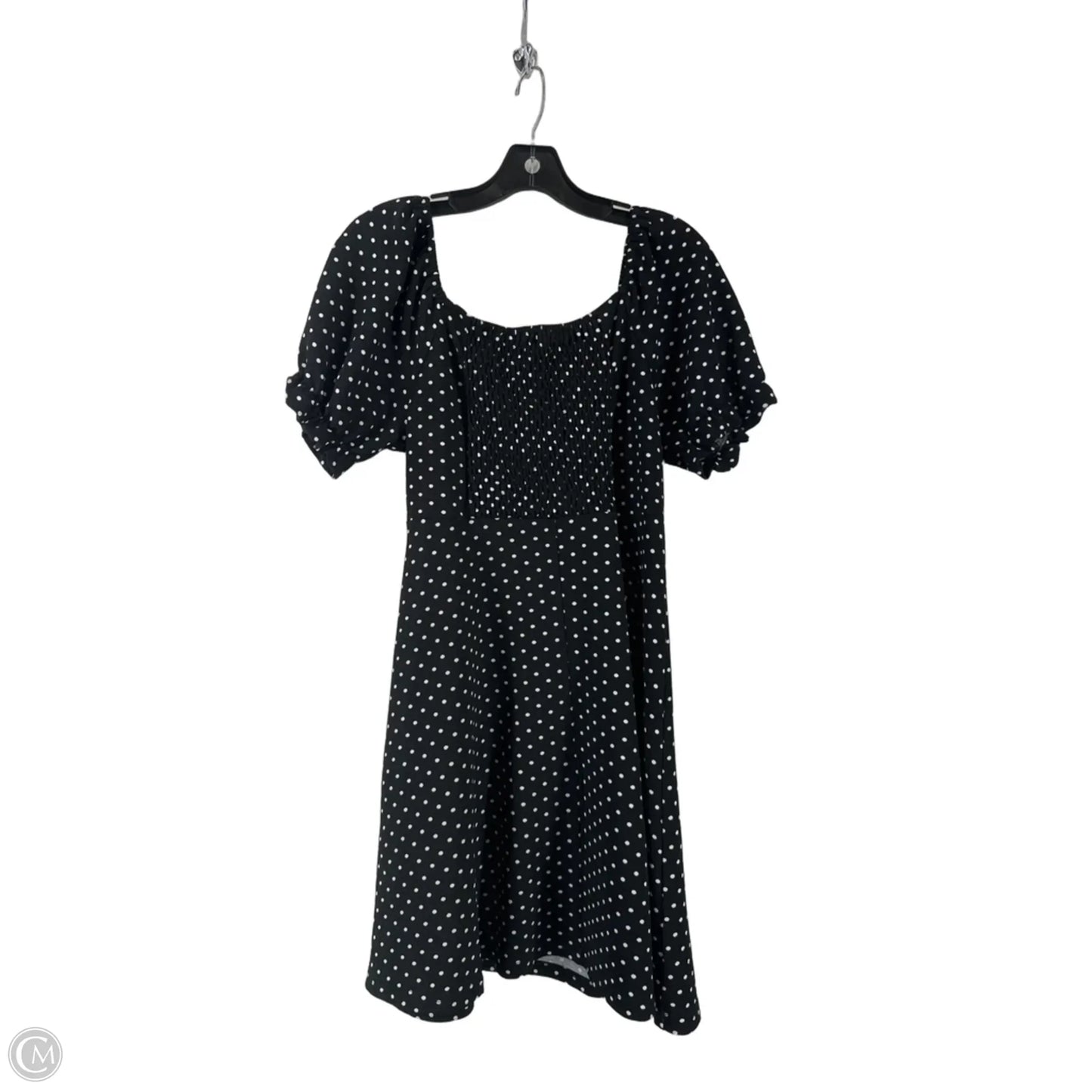 Dress Casual Short By Clothes Mentor In Black & White, Size: L