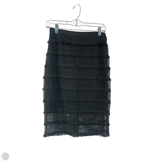 Skirt Midi By White House Black Market In Black, Size: 2