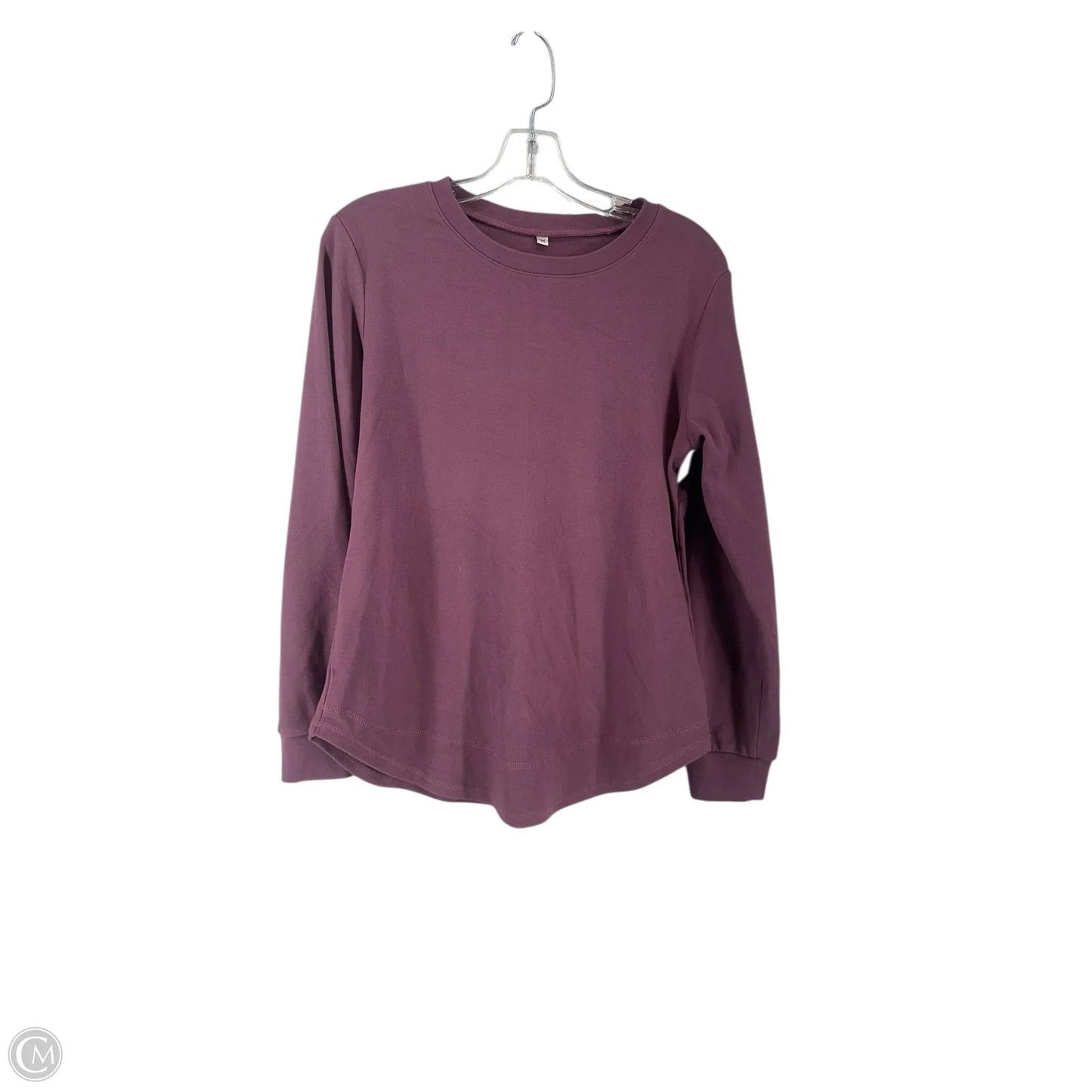 Top Long Sleeve Basic By Clothes Mentor In Purple, Size: M