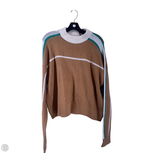Sweatshirt Crewneck By Thml In Beige, Size: L